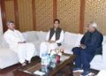 اسپیکر قومی اسمبلی سردار ایاز صادق کی گورنر سندھ نہال ہاشمی سےملاقات