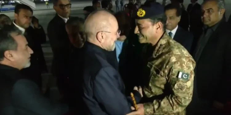 ایران امریکہ اسلام آباد مذاکرات:اسپیکرمحمد باقر قالیباف اور وزیر خارجہ عباس عراقچی   پاکستان آمد ۔شاندار استقبال ۔