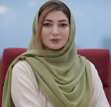 محترمہ فرح عظیم  دہشتگردوں کیخلاف کارروائی میں بلوچستان پولیس کی  لیڈی کانسٹیبل ملک ناز بلوچ کی شہادت اور قربانی کو خراج تحسین