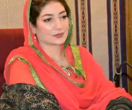 محترمہ فرح عظیم شاہ کا  "ارباب شائستہ گل کاسی” کے والد  کے انتقال پر اظہار تعزیت