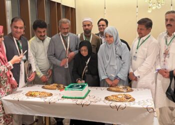 پاکستان سے 2,687 پاکستانی عازمین حج مدینہ منورہ پہنچ گئے،پرتپاک استقبال
