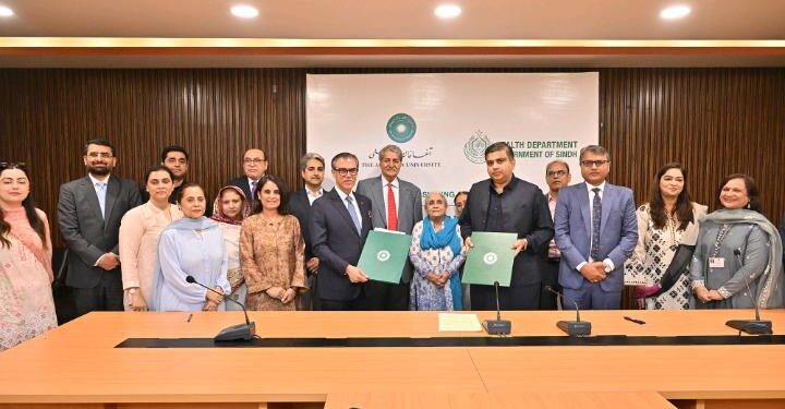 آغا خان یونیورسٹی   کی حکومت سندھ کے ساتھ شراکت ،ٹنڈو محمد خان میں نرسنگ  تعلیم کے فروغ کے لیے تعاون
