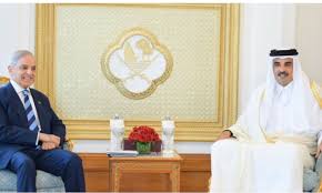 وزیر اعظم شہباز شریف دوحہ پہنچ گئے