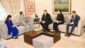 چیئرمین سینیٹ سید یوسف رضا گیلانی سے پاکستان میں رومانیہ کے سفیر ڈاکٹر ڈین اسٹوئنسکو کی ملاقات