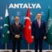 پاکستان، سعودی عرب، ترکیہ اور مصر کے وزرائے خارجہ کا انطالیہ ڈپلومیسی فورم کے موقع پر تیسرا مشاورتی اجلاس