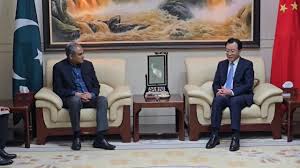 وزیرداخلہ محسن نقوی کی کراچی میں چینی قونصلیٹ آمد، قونصل جنرل سے ملاقات