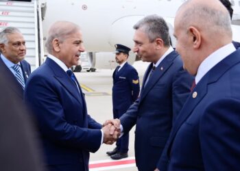 وزیرِ اعظم محمد شہباز شریف اپنے دورہ ترکیہ پر انطالیہ پہنچ گئے