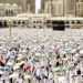 حج سے قبل آخری جمعہ: مسجد الحرام میں 15 لاکھ سے زائد عازمین نے نماز ادا کی