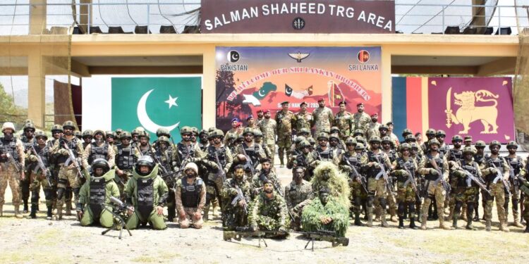 پاکستان اور سری لنکا کی افواج کے درمیان انسدادِ دہشت گردی کے شعبے میں مشترکہ فوجی مشق شیک ہینڈز-II کا انعقاد