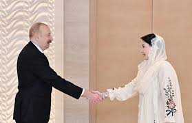 قائدمحمدنوازشریف اور حیدر علییوف کی دیرینہ دوستی کا تسلسل،باکو میں مریم نواز شریف کا شاندار سفارتی استقبال جمہوریہ آذربائیجان کے صدر الہام علییوف سے وزیر اعلیٰ پنجاب مریم نواز شریف کی قیادت میں وفد کی اہم ملاقات