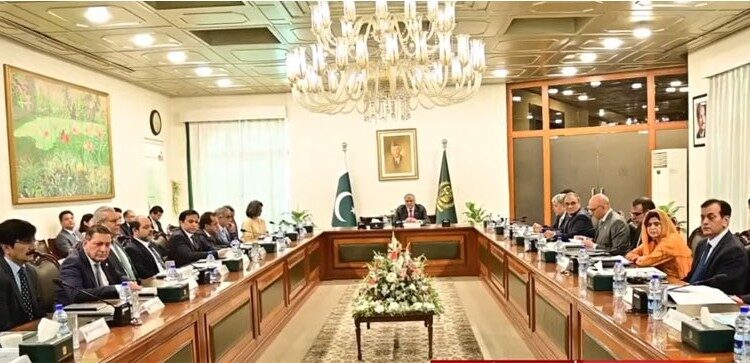 نائب وزیراعظم و وزیر خارجہ سینیٹر محمد اسحاق ڈار سے سعودی عرب میں پاکستان کے سفیر کی ملاقات