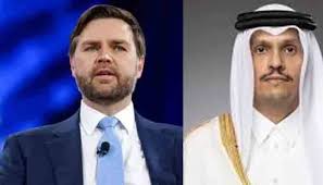 امریکا کے نائب صدر کی قطر کے وزیراعظم شیخ محمد بن عبدالرحمان الثانی سے ملاقات ،مختلف امور پر تبادلہ خیال
