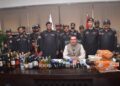 حب میں بین الاقوامی اسمگلنگ کی بڑی کوشش ناکام,31 ارب روپے مالیت کی منشیات اور غیر ملکی شراب کی بھاری کھیپ قبضے میں لے لی