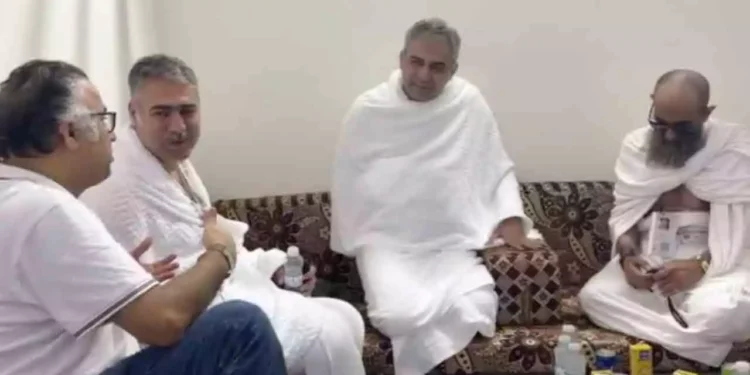 وفاقی وزیرداخلہ محسن نقوی کا منی میں پاکستانی حجاج کرام کے کیمپس کا دورہ