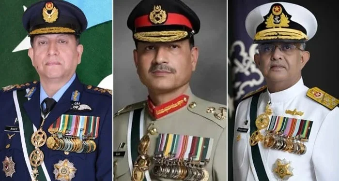 یومِ تکبیر : 28 ویں سالگرہ پر فیلڈ مارشل عاصم منیر، ایئرچیف اور نیول چیف نے قوم کو مبارکباد \
