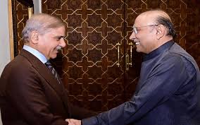 صدر مملکت آصف علی زرداری سے وزیرِاعظم محمد شہباز شریف کی ملاقات ، ملک کی مجموعی صورتحال، افغانستان سے متعلق امور اور خطے کی بدلتی ہوئی صورتحال پر تبادلہ خیال