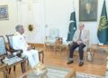 وزیراعظم سے پاک بحریہ کے سربراہ کی ملاقات، پیشہ ورانہ امور پر تبادلہ خیال