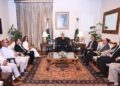 صدرِ مملکت آصف علی زرداری کی زیرِ صدارت آئندہ مالی سال کے بجٹ سے متعلق مشاورتی اجلاس