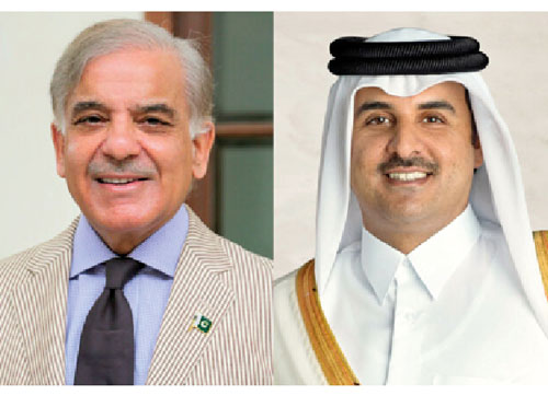 وزیراعظم محمد شہباز شریف کو قطر کے امیر شیخ تمیم بن حمد آل ثانی کا ٹیلیفون، برگن اسٹاک میں تکنیکی سطح کے مذاکرات کے پہلے دور پر اطمینان کا اظہار