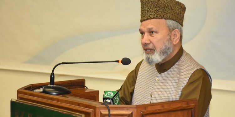 حریت کانفرنس اقوام متحدہ کی قراردادوں کے مطابق حقِ خودارادیت کے حصول تک جدوجہد جاری رکھے گی، کنوینئر غلام محمد صفی