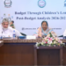 پارلیمانی کاکس برائے چائلڈرائٹس کاوفاقی بجٹ 2026-27 کا جائزہ، بچوں کیلئے مختص فنڈز بڑھانے پر زور