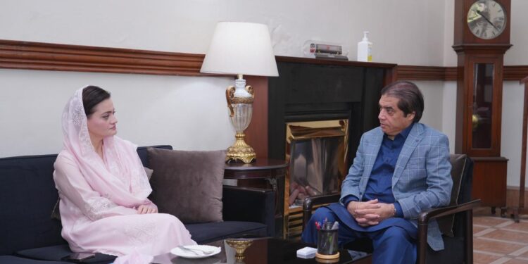 سینیئر وزیر پنجاب مریم اورنگزیب نے وفاقی وزیرِ ریلوے محمد حنیف عباسی سے ملاقات