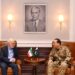 چیف آف آرمی اسٹاف و چیف آف ڈیفنس فورسزفیلڈ مارشل سید عاصم منیر سے اسلامی جمہوریہ ایران کے وزیرِ داخلہ کی ملاقات