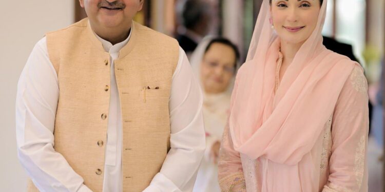 وزیر اعلیٰ مریم نواز شریف سے  اسپیکر پنجاب اسمبلی ملک محمد احمد خان کی ملاقات