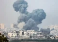 اسرائیلی فوج کا غزہ میں رہائشی مکان پر فضائی حملہ، فلسطینی میاں بیوی چار بچوں سمیت شہید