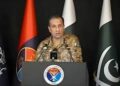 بلوچستان میں مختلف کارروائیوں کے دوران عام شہریوں اور پولیس اہلکاروں سمیت 42 افراد شہید ہوئے ، 54 دہشت گرد ہلاک ہوئے ہیں، دہشت گردوں اور ان کے سہولت کاروں کا پیچھا کریں گے ، لیفٹیننٹ جنرل احمد شریف چوہدری