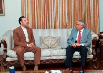نائب وزیراعظم سینیٹر محمد اسحاق ڈار اور پاکستان پیپلز پارٹی کے چیئرمین بلاول بھٹو زرداری کی ملاقات