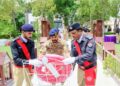 یومِ شہدائے پولیس کے حوالے سے جی او سی 40 ڈویژن میجر جنرل مدثر سعید کا اعجاز شہید پولیس لائنز ڈیرہ کا دورہ، شہداء پولیس کو خراجِ عقیدت پیش