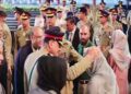 عسکری قیادت کی صدر مملکت اور وزیر اعظم کے ساتھ شہداکے اہلخانہ سے خصوصی ملاقات