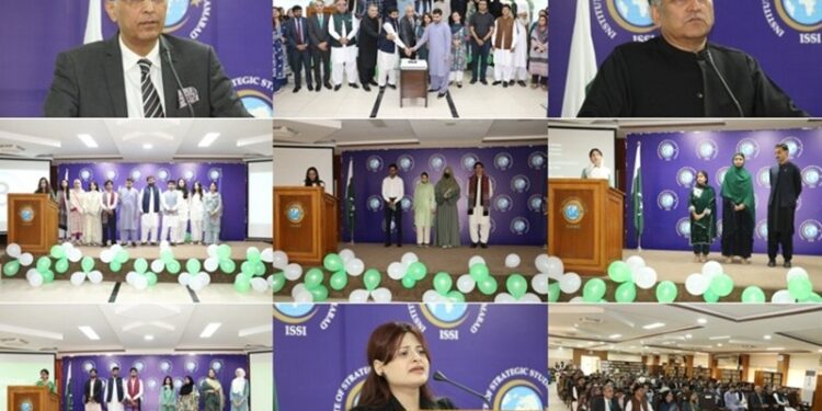 انسٹی ٹیوٹ آف سٹریٹجک سٹڈیز میں پاکستان کے 79 ویں یوم آزادی کی مناسبت سے تقریب کا انعقاد