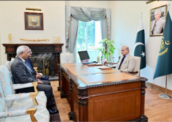 وزیراعظم محمد شہباز شریف سے گورنر سندھ نہال ہاشمی کی ملاقات