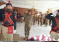 کور کمانڈر پشاور لیفٹیننٹ جنرل عمر احمد بخاری کا سنٹرل پولیس آفس پشاور کا اہم دورہ